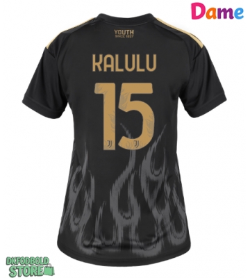 Juventus Pierre Kalulu #15 Replika Tredjetrøje Dame 2026-27 Kortærmet